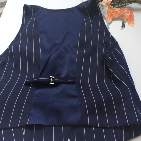 Armani Exchange Tailored Striped Vest Top XS - Picture 7 of 12